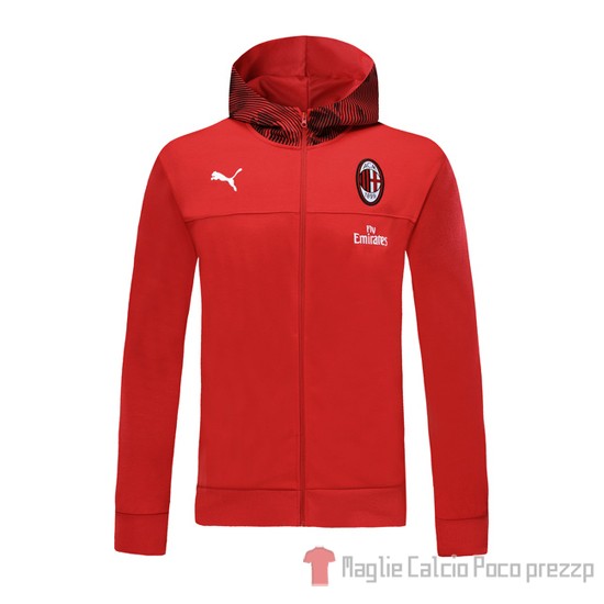 Giacca Milan 2019/2020 Rosso - Clicca l'immagine per chiudere